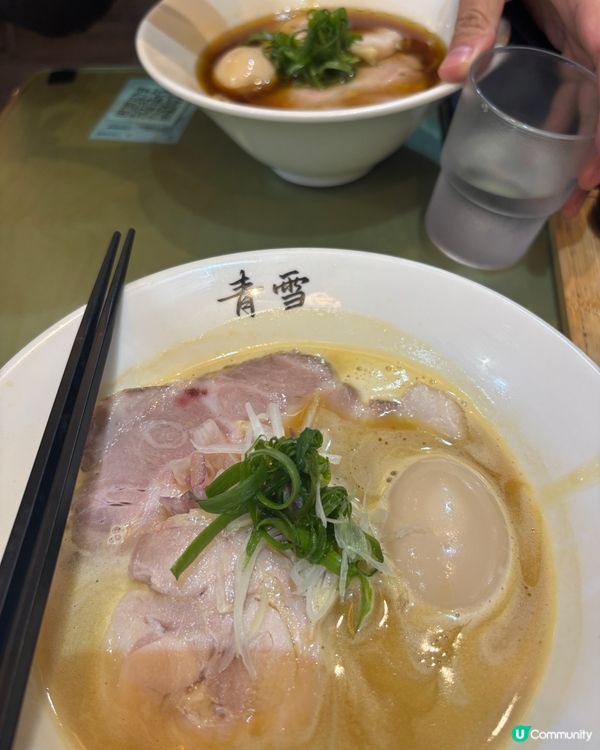 天后人氣拉麵🍜爆濃雞白湯！