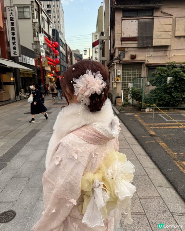 First try和服😙但係冬天着真係好凍🥶🥶