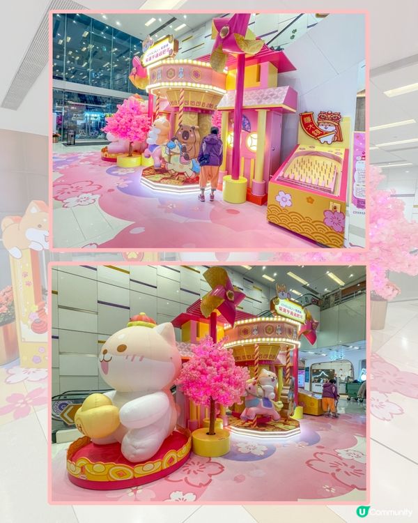 新年氣氛濃！商場打卡位勁靚！🤩