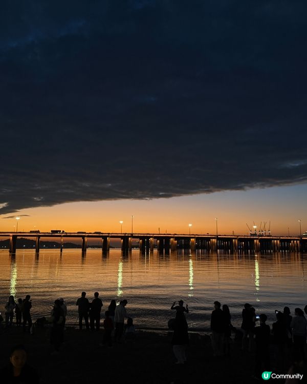 深圳唔止食飯！公園偶遇絕美日落🌅