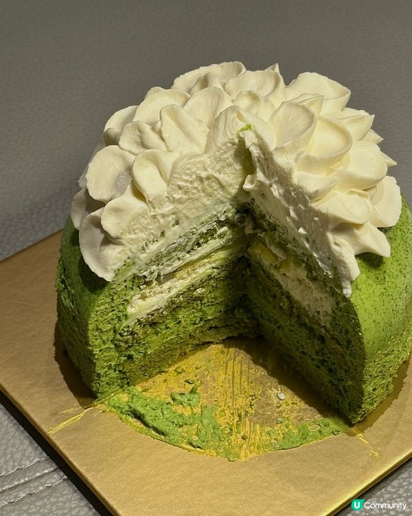 布歌東京的抹茶柚子蛋糕真的超讚⋯