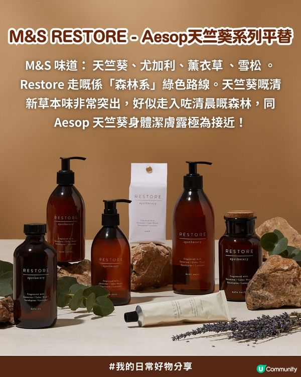 🌿AESOP平替版香薰系列私心推薦🤎 | 價錢相差接近5倍?! Threads爆紅！✨                                    