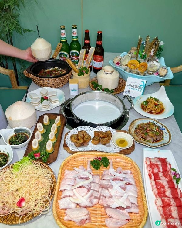 【深圳】海鮮盛宴!椰漿椰子雞+海鮮拼盤，粵港客必訪!