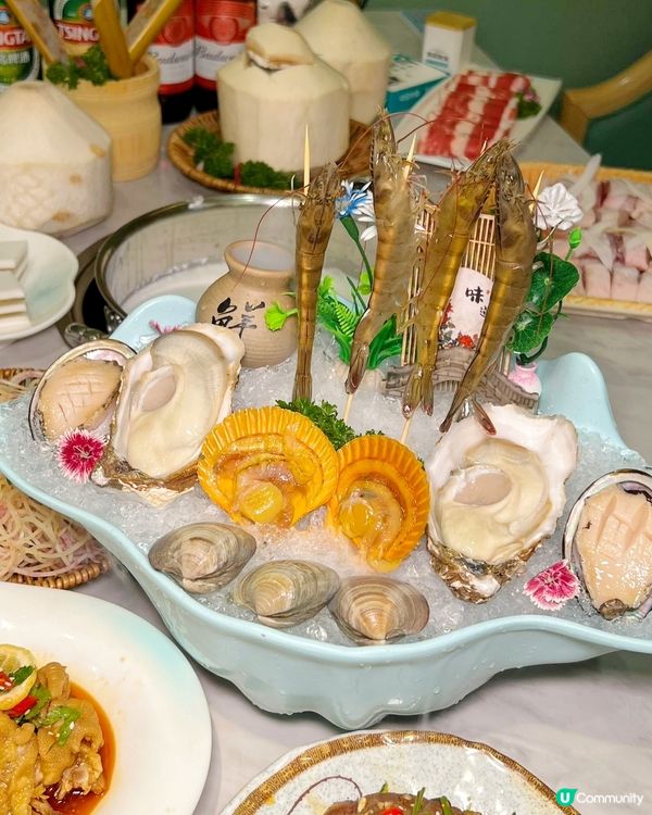 【深圳】海鮮盛宴!椰漿椰子雞+海鮮拼盤，粵港客必訪!