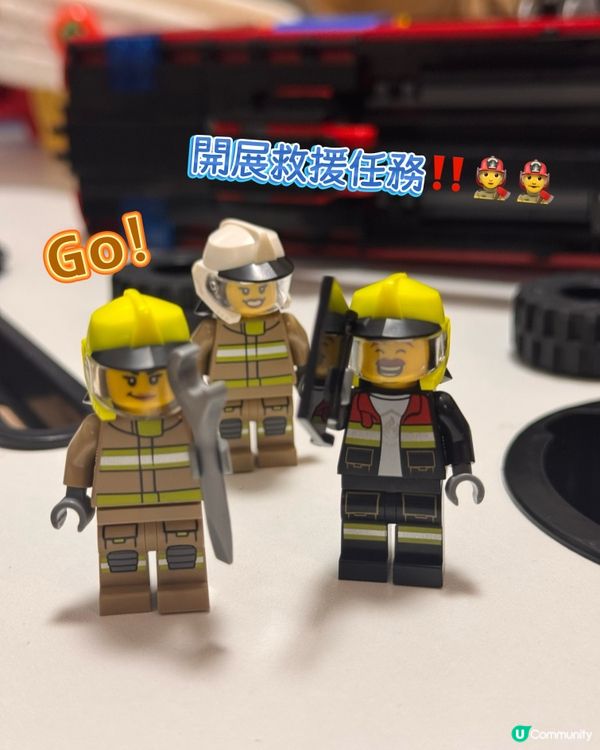 考完試獎勵！消防車勁好玩！🚒🤩