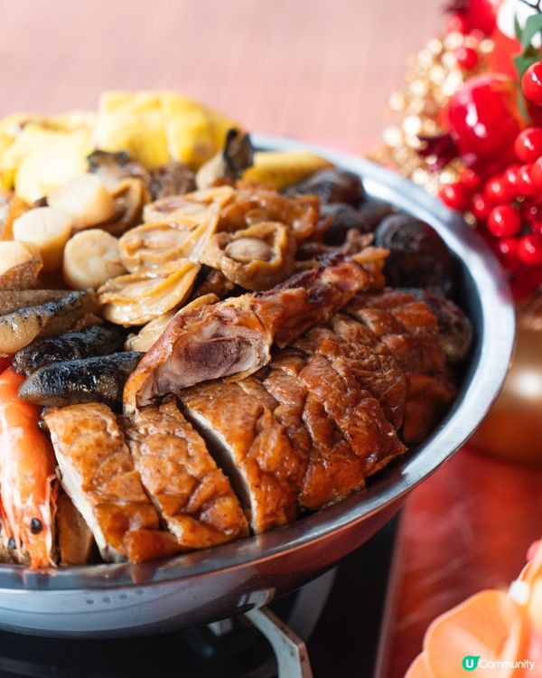 新年盆菜開箱！😋🥢