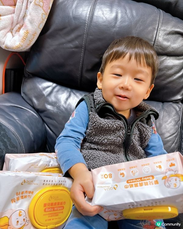 初生濕紙巾，溫柔呵護👶✨