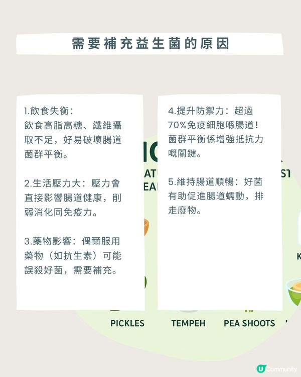 🌿營養小知識 每日補充益生菌係咪必要?