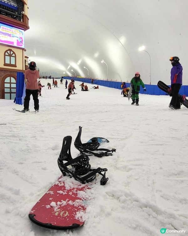 考完試放電之旅！深圳室內真雪樂園實記