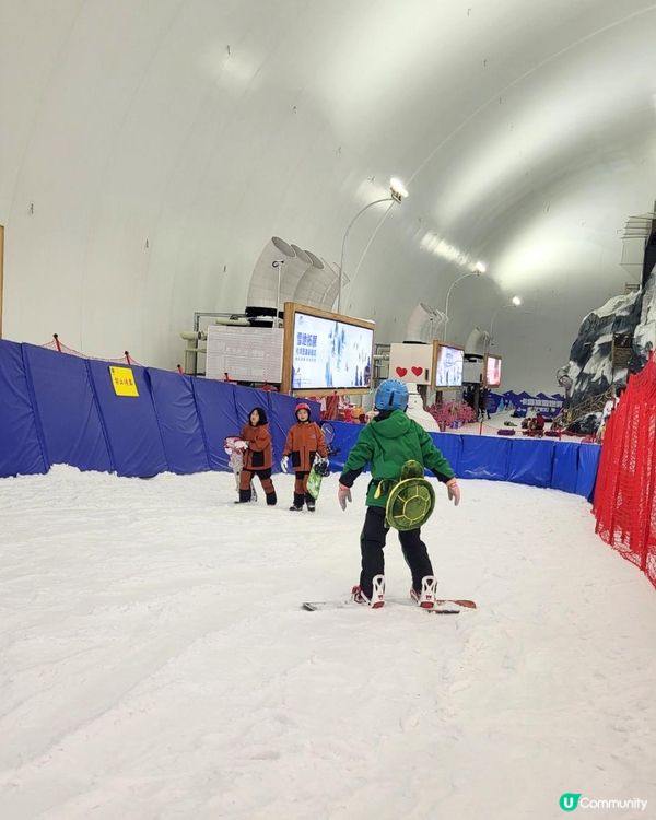考完試放電之旅！深圳室內真雪樂園實記