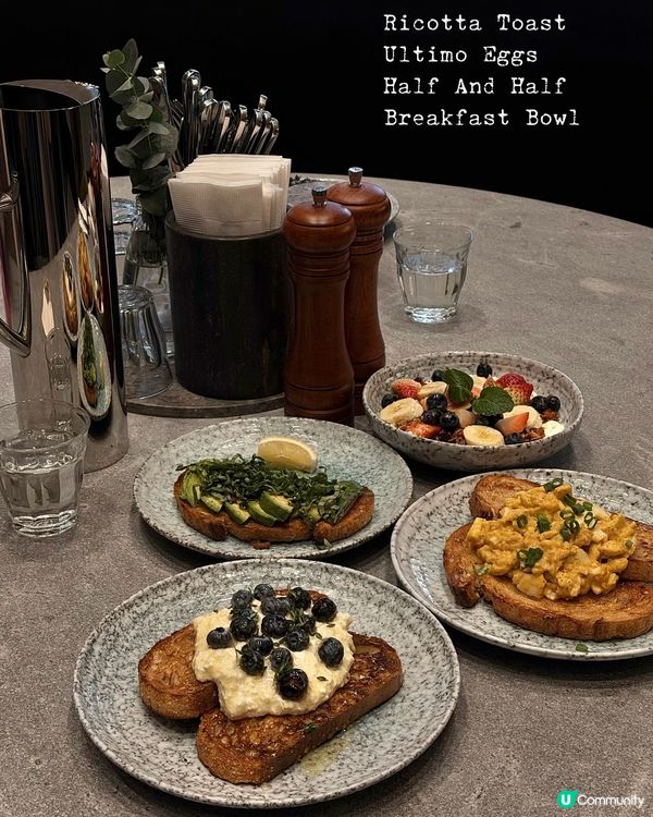全港最吸引嘅Ricotta Toast