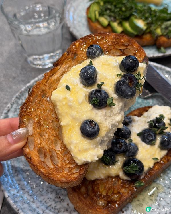 全港最吸引嘅Ricotta Toast