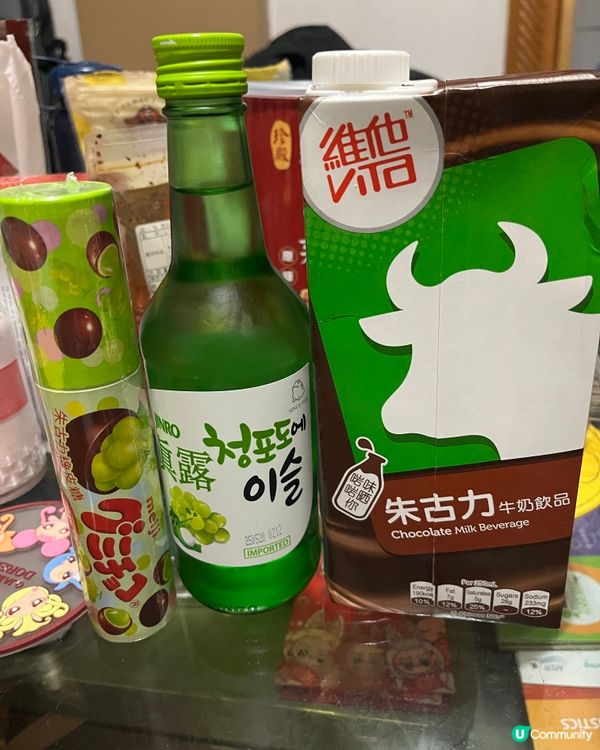 DIY明治朱古力橡皮糖味燒酒