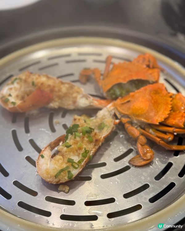 3百幾食蒸海鮮 任打邊爐🍲