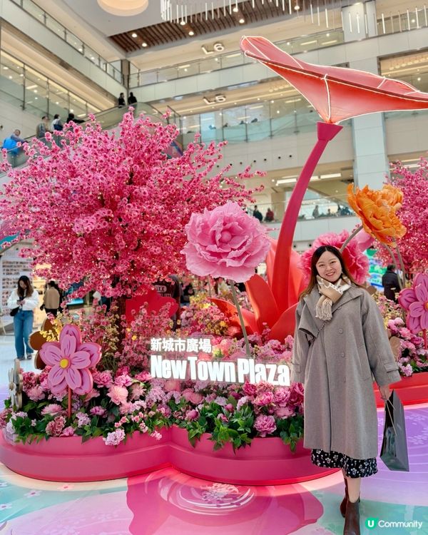 花開結緣！新城市廣場超夢幻花園🌸✨