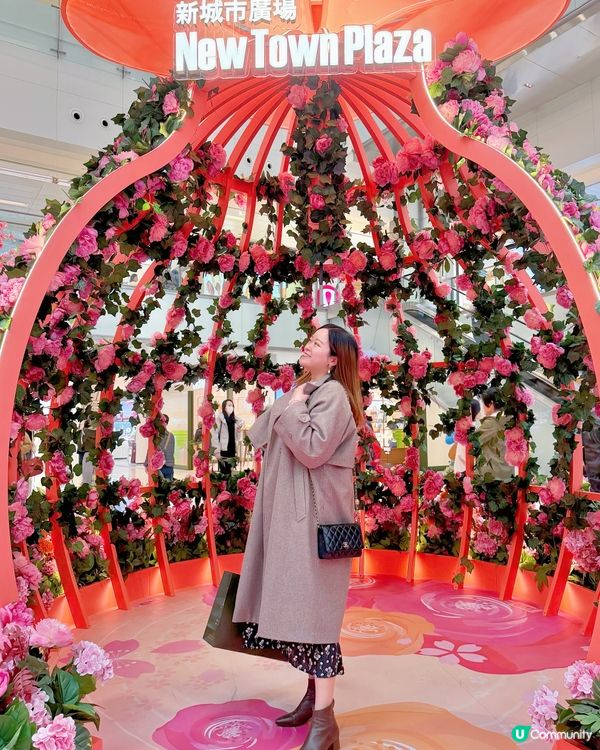 花開結緣！新城市廣場超夢幻花園🌸✨