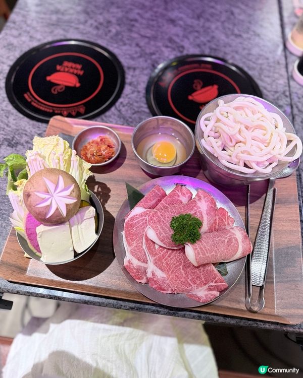 銅鑼灣壽喜燒🤤和牛必食！