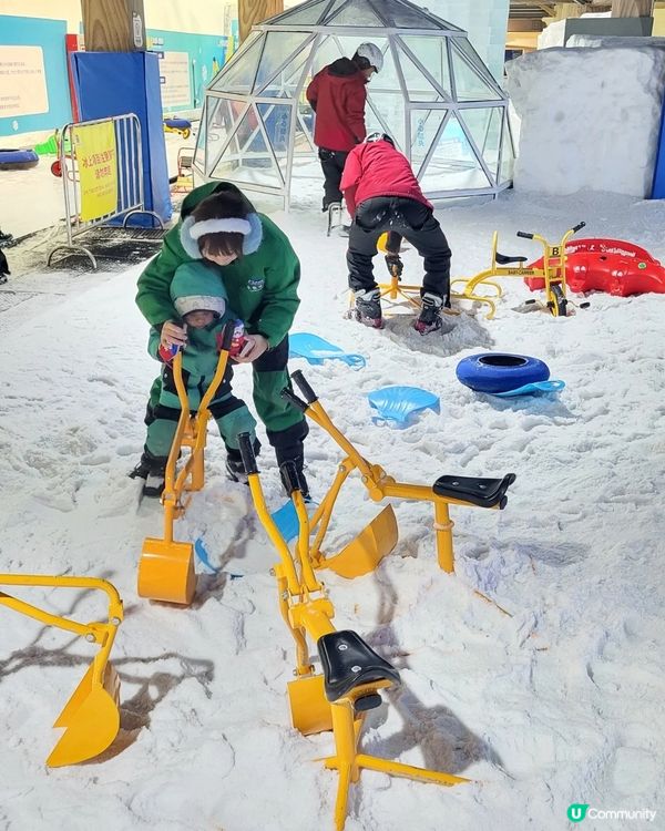 考完試放電之旅！深圳室內真雪樂園實記