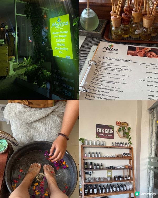 Places for a massage in Bali 🌱