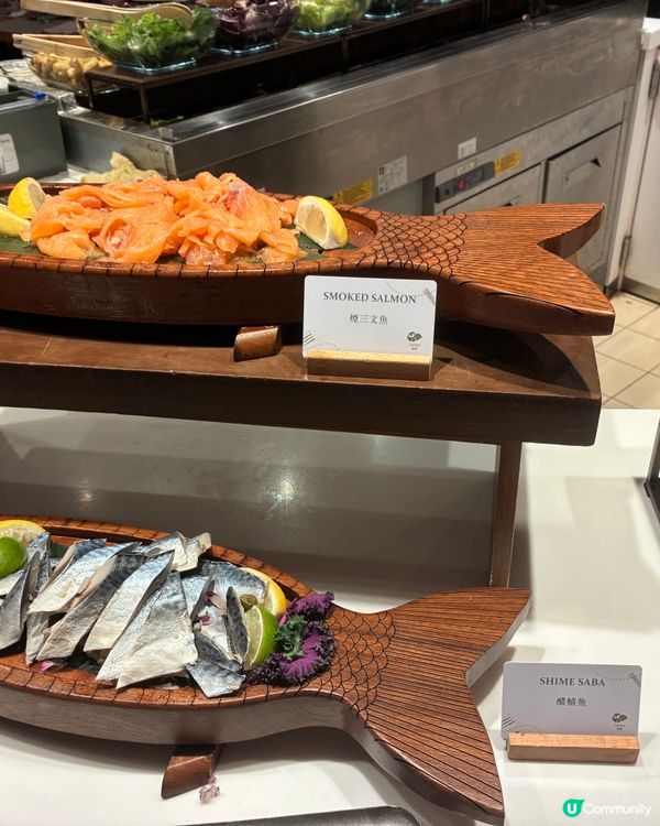 Cordis酒店自助餐🤤 最鍾意刺身帶子