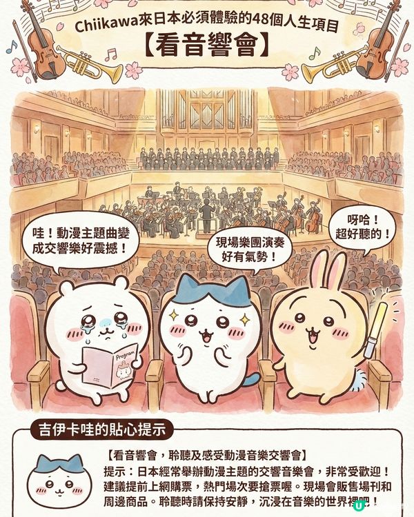 AI生成！ Chiikawa 來日本體驗的48個人生項目下集 (附 AI 指示 + 教學) 📝✨