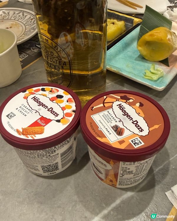 兩種雪糕都好甜