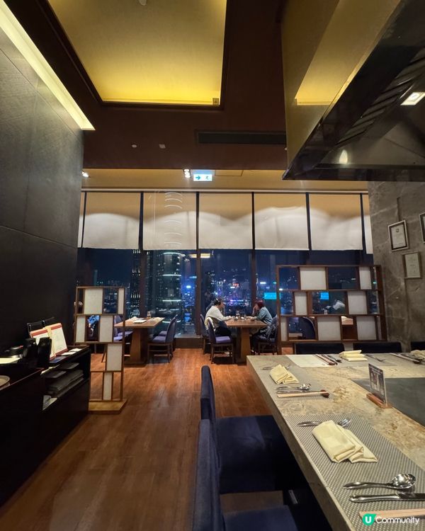 香港 尖沙咀］配有無敵海景 🍽️ 鐵板燒海賀