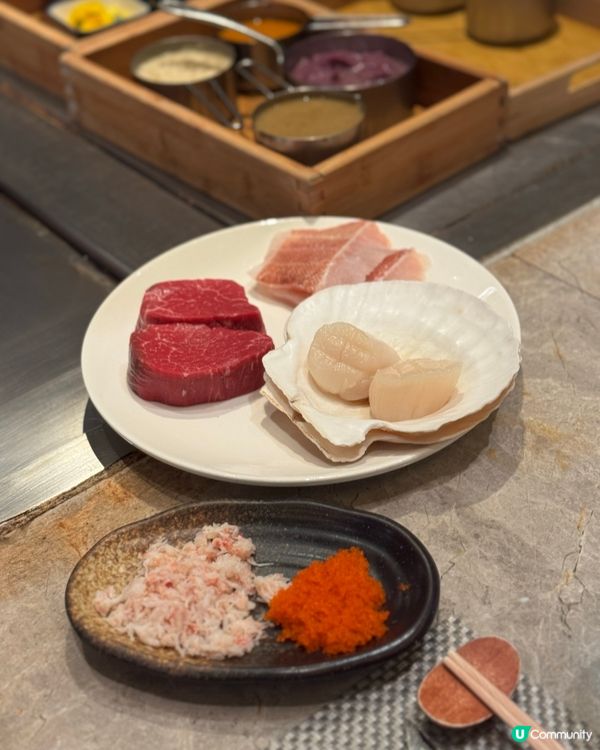 香港 尖沙咀］配有無敵海景 🍽️ 鐵板燒海賀