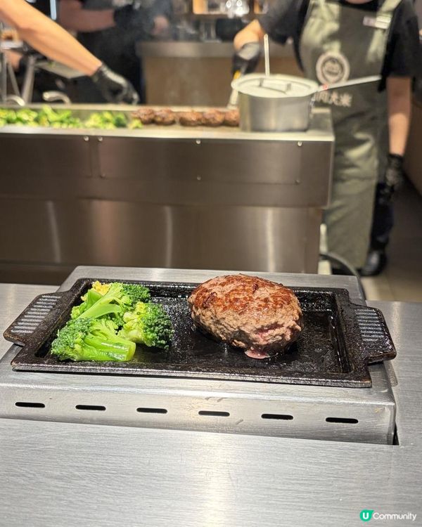 🔥即場現烤🥩漢堡排🔲肉肉大米 🥢