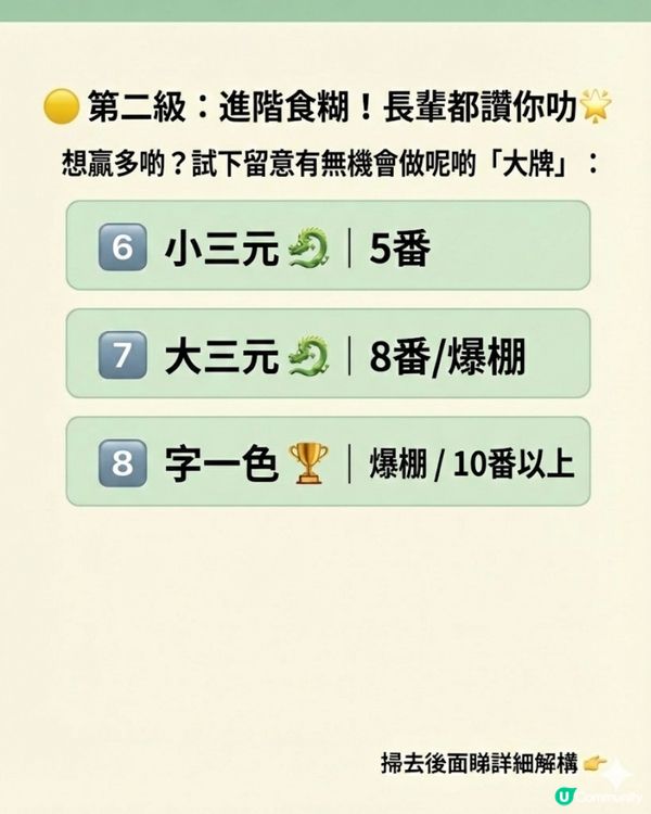 麻雀新手計番懶人包：8大入門牌型＋5個加番秘笈！