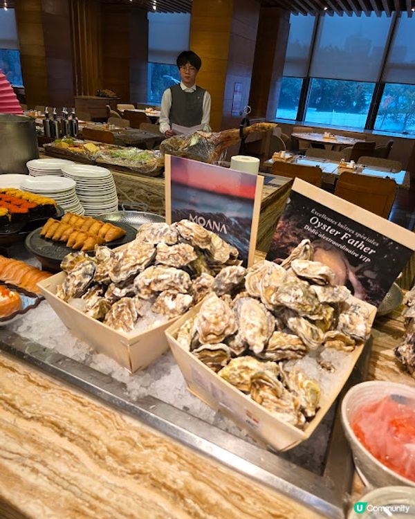 《環迴深圳》X 團年飯系列 X 人均不到￥350 X 生蠔龍蝦宴 @ Cafe Chinois ( 車公廟站金茂JW萬豪酒店 )