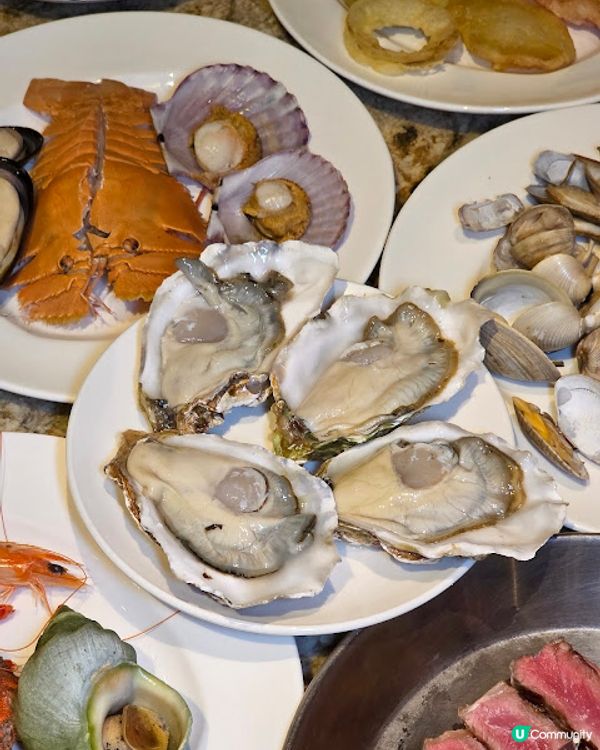 《環迴深圳》X 團年飯系列 X 人均不到￥350 X 生蠔龍蝦宴 @ Cafe Chinois ( 車公廟站金茂JW萬豪酒店 )