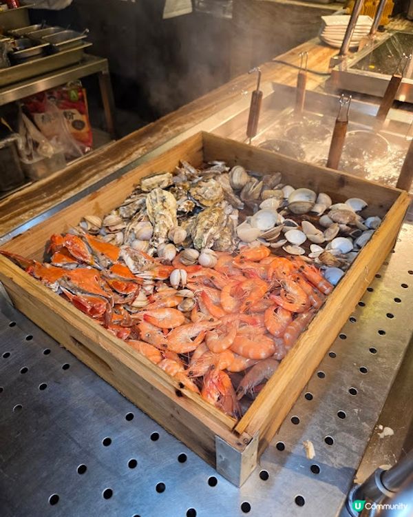 《環迴深圳》X 團年飯系列 X 人均不到￥350 X 生蠔龍蝦宴 @ Cafe Chinois ( 車公廟站金茂JW萬豪酒店 )