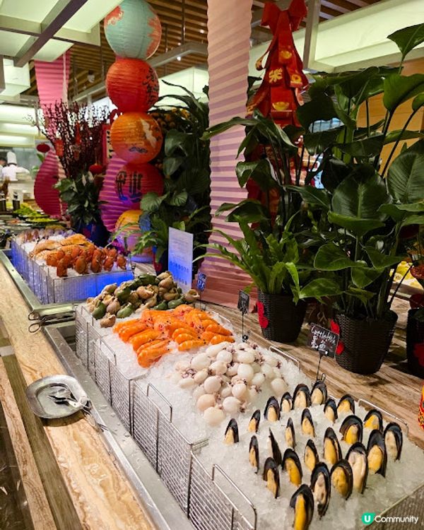 《環迴深圳》X 團年飯系列 X 人均不到￥350 X 生蠔龍蝦宴 @ Cafe Chinois ( 車公廟站金茂JW萬豪酒店 )