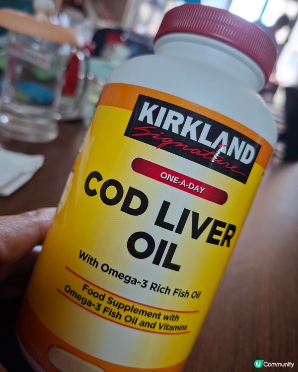 Kirkland Signature 鱈魚肝油