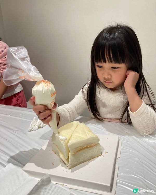 超簡單比低齡小朋友既蛋糕製作初體驗🍰