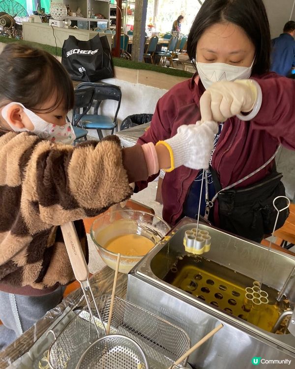親子製作下午茶小食🍯蜂窩餅