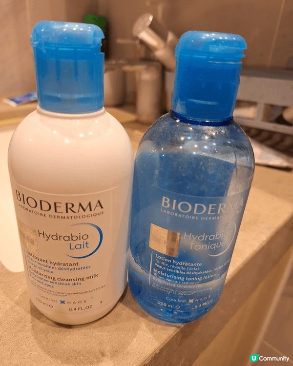 敏感肌膚春天強烈推介bioderma的洗面奶和保濕爽膚水！天...