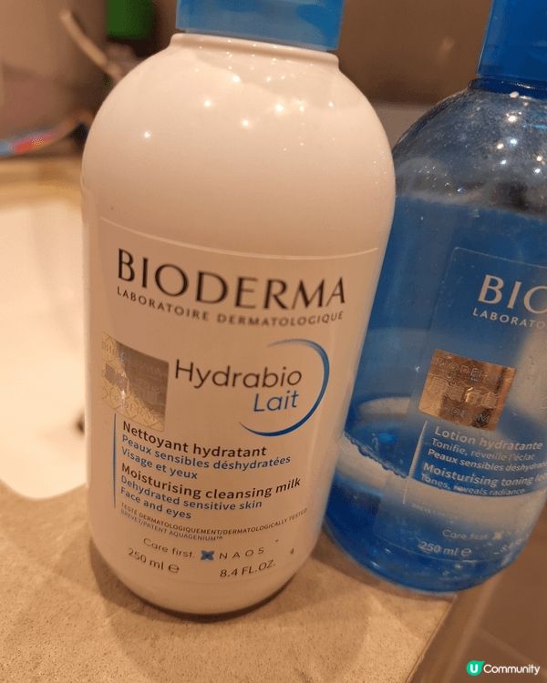 敏感肌膚春天強烈推介bioderma的洗面奶和保濕爽膚水！天...