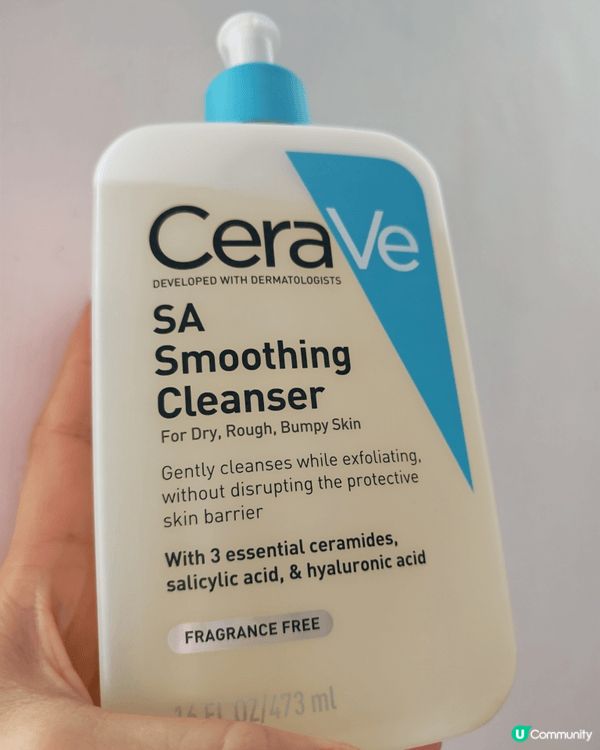 cerave 這款sa cleanser 真系近期覺得最好用...