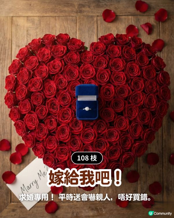 ✨情人節不踩雷送花攻略🌸🤍 | 花語/數量/禁忌一文睇曬！玫瑰花外5大高質感小眾花推介💖