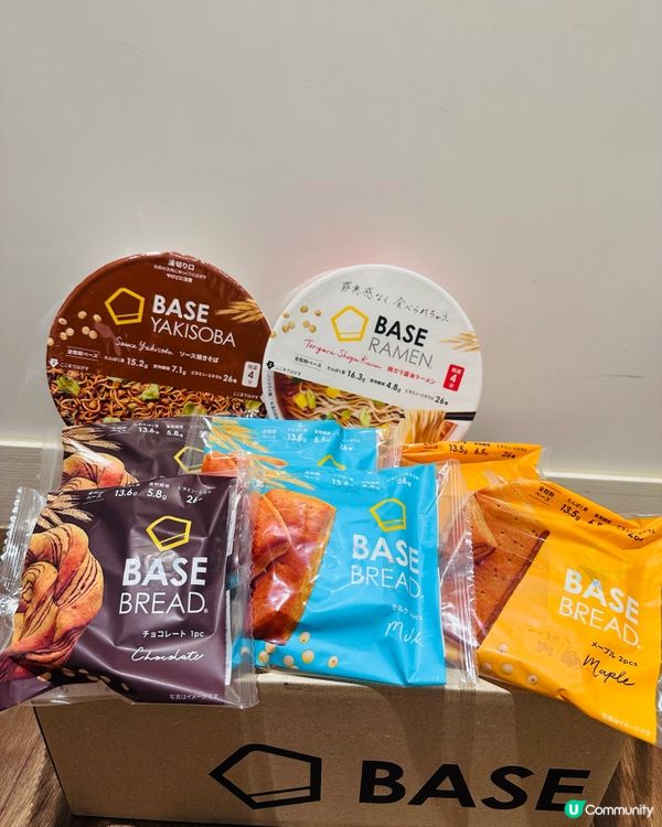 Base Food 一包齊哂營養,無罪惡感既麵包同麵
