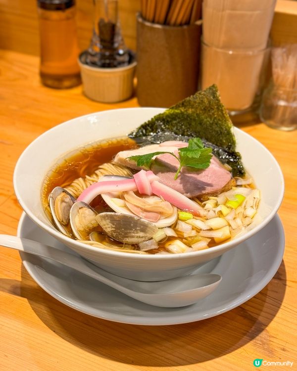 銀座寶藏拉麵！100%沙白熬製湯底💯