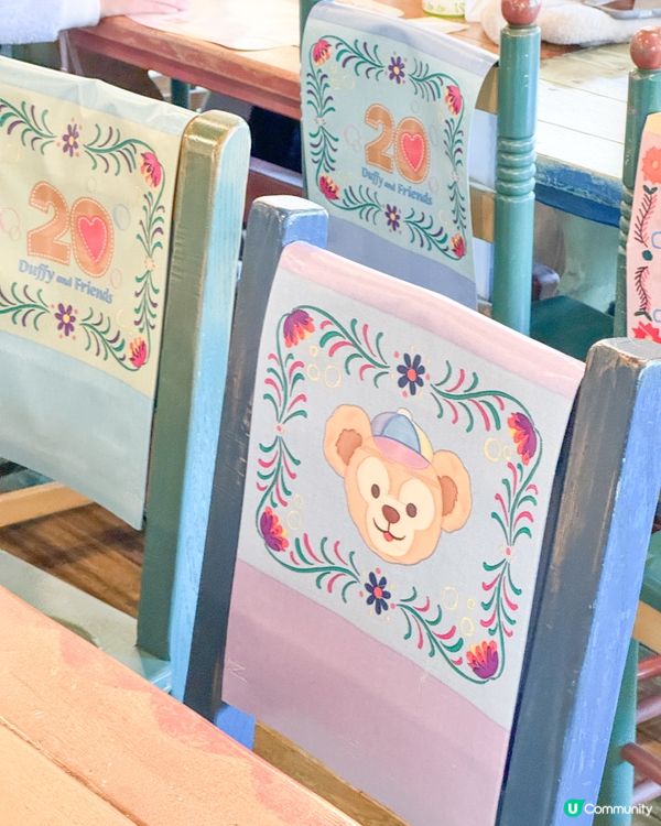 Duffy20周年🫧園區期間限定打卡美食&列車