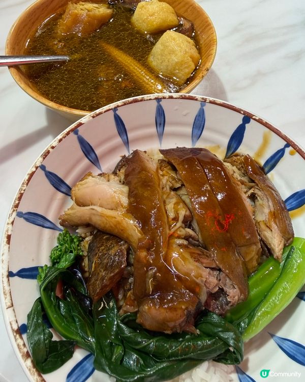大哥雞飯🤩肉骨茶！