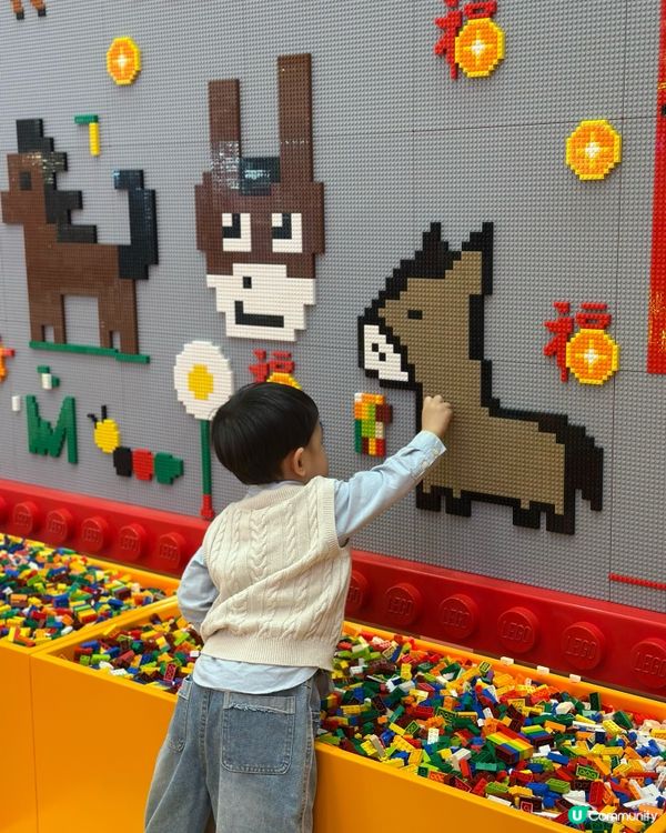 LEGO 駿藝樂園齊賀歲！🐂🖼️