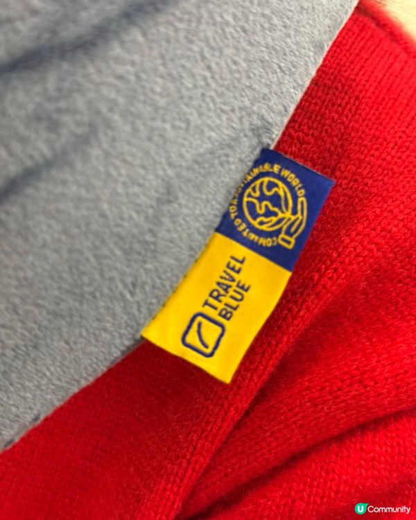 登機必備！舒服頸枕+收納斜背包😴🎒