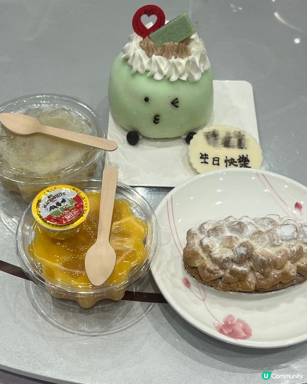 想有得意感蛋糕揀咗紅心麵包西餅