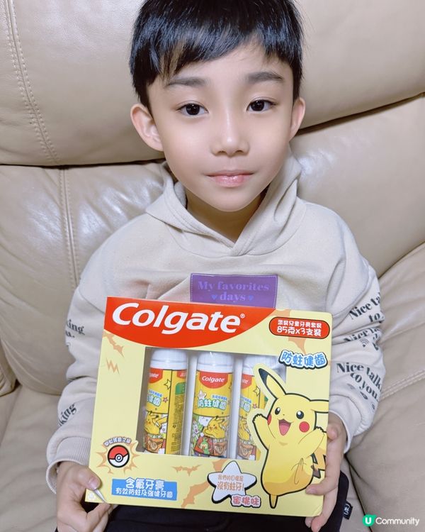 小怪獸勁愛蜜桃牙膏⚡️🤣