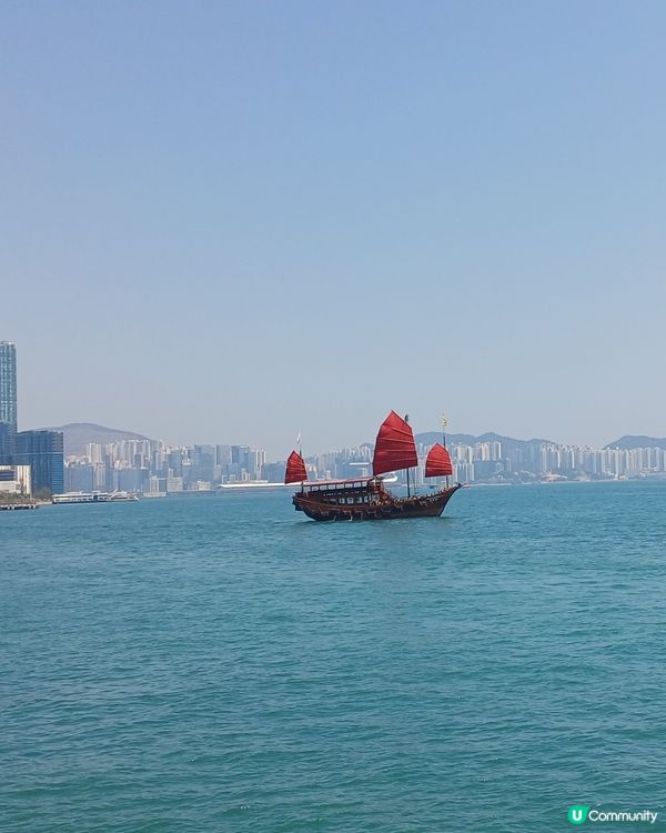 遇見這充滿香港本土特色的帆船